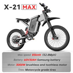 EKX X21 Max Mountain Electric Bike - Pogo Cycles