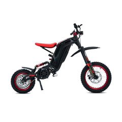 79BIKE TITAONE S Electric Bike in black and red on a white background