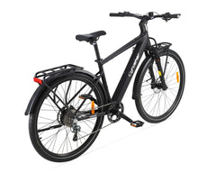 Black Cyrusher Voyage Trekking Electric Bike with a visible brand logo on a white background