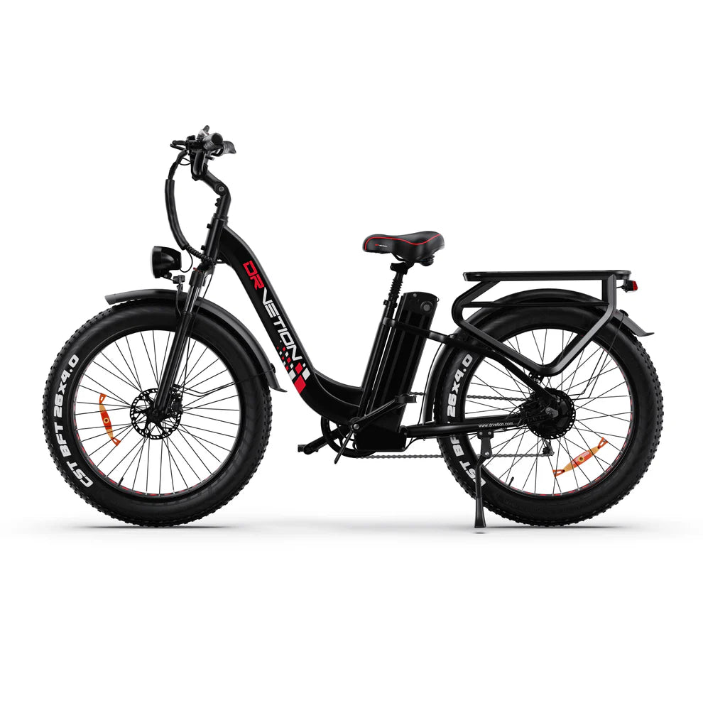Drvetion CTR26 Step-Thru Electric Bike with visible brand logo on a white background