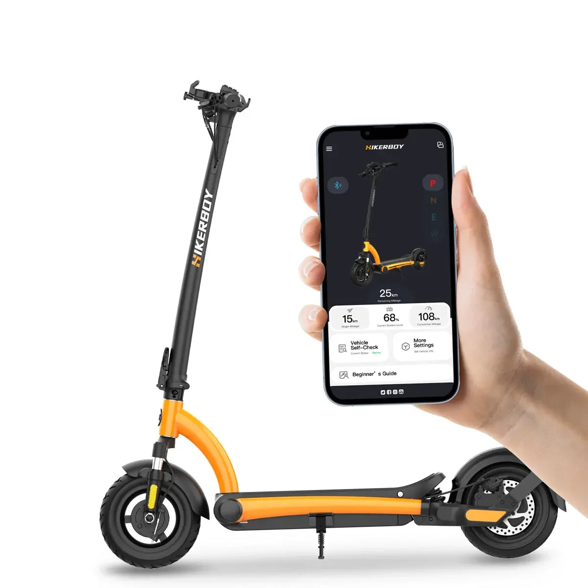 Hikerboy Foxtrot Plus Electric Scooter - Pogo Cycles
