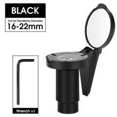 WEST BIKING Bicycle Rearview Mirror Universal Adjustable Convex Mirrors Rotate Handlebar End Mirror MTB Road Bike Accessories