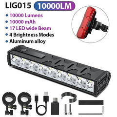 NEWBOLER Bicycle Light 10000Lumen - Pogo Cycles