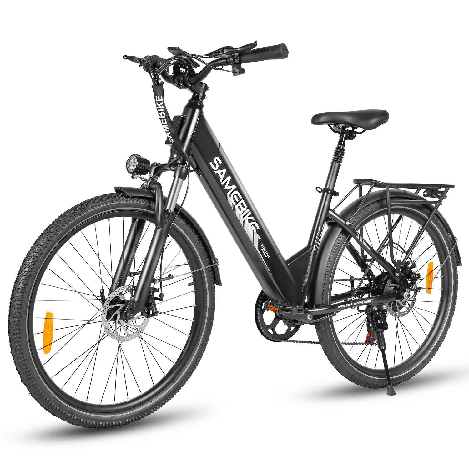 Samebike RS-A01 Pro-T Electric Bike in black - Pogo Cycles, Ireland