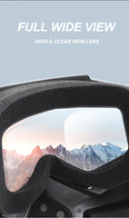 Outdoor Sport Windproof Mask Goggle HD Motorcycle Glasses Snowboard Eyewear Riding Motocross Summer UV Protection Sunglasses