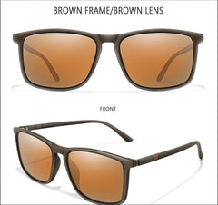 Fashion Square Polarized Cycling Sunglasses Men Women Driving Fishing Luxury Brand Designer Sun Glasses Eyewear UV400