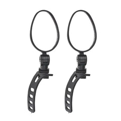 2PC Bike Mirror 360 Degree Adjustable Rotatable Handlebar Mirror Wide Bycicle Accessories Cycling Rear View Mirror Accesorios