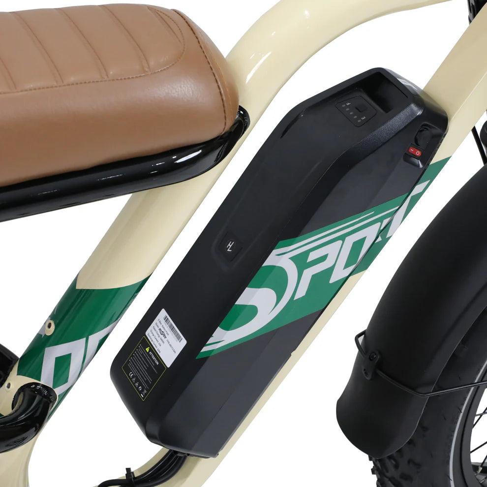 ONESPORT W66 Moto-Style Electric Bike - Pogo Cycles