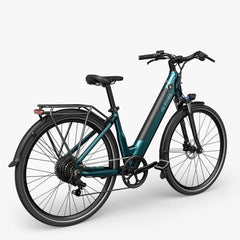 Battery view of Fiido C11 city Electric Bike - Pogo Cycles, Ireland