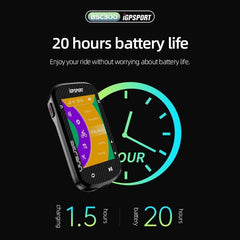 IGPSPORT BSC300 Bicycle GPS Computer Cycling Wireless Speedometer Bike GPS Streamline Version Odometer Portuguese - Pogo Cycles