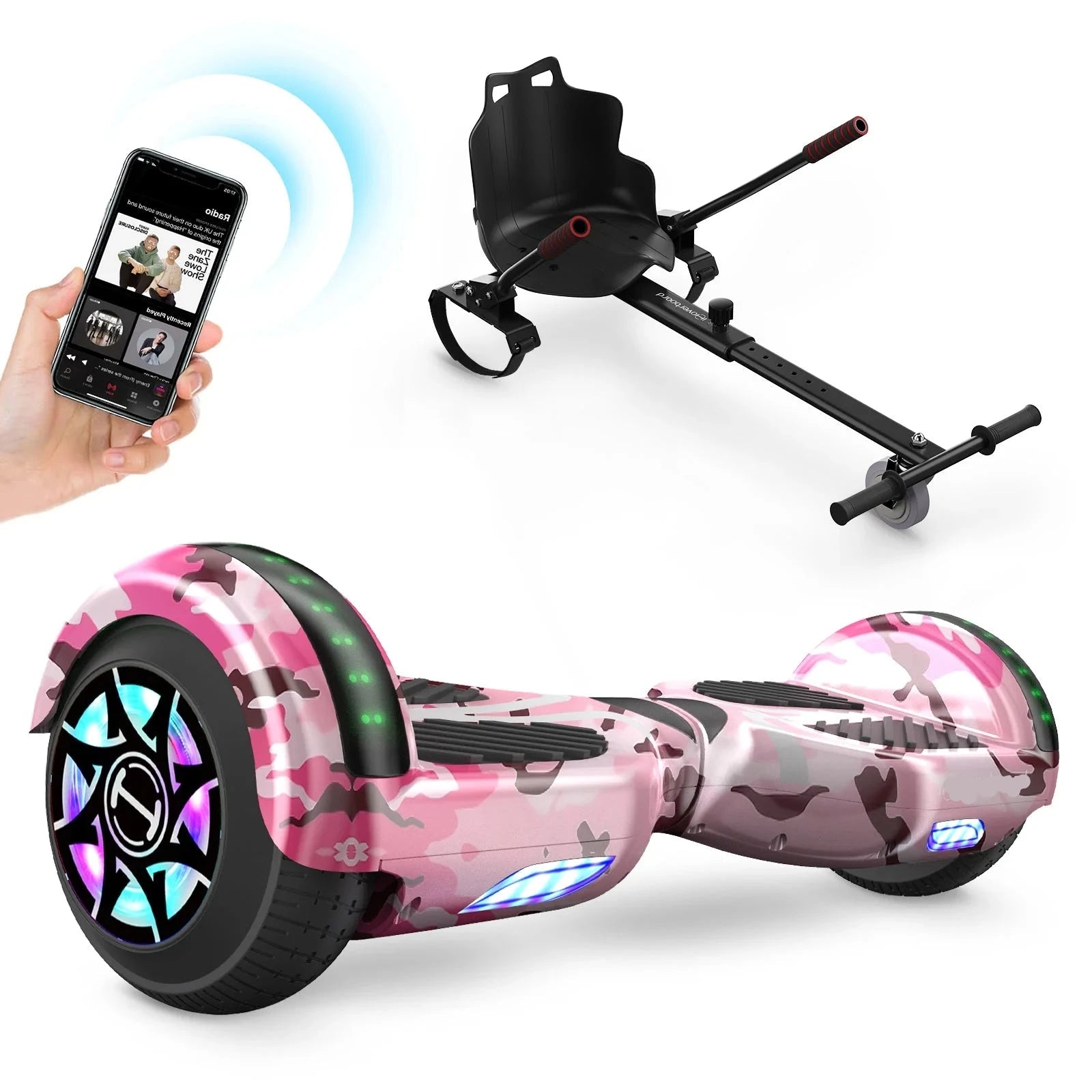 V4 Bluetooth LED Hoverboard 6.5"