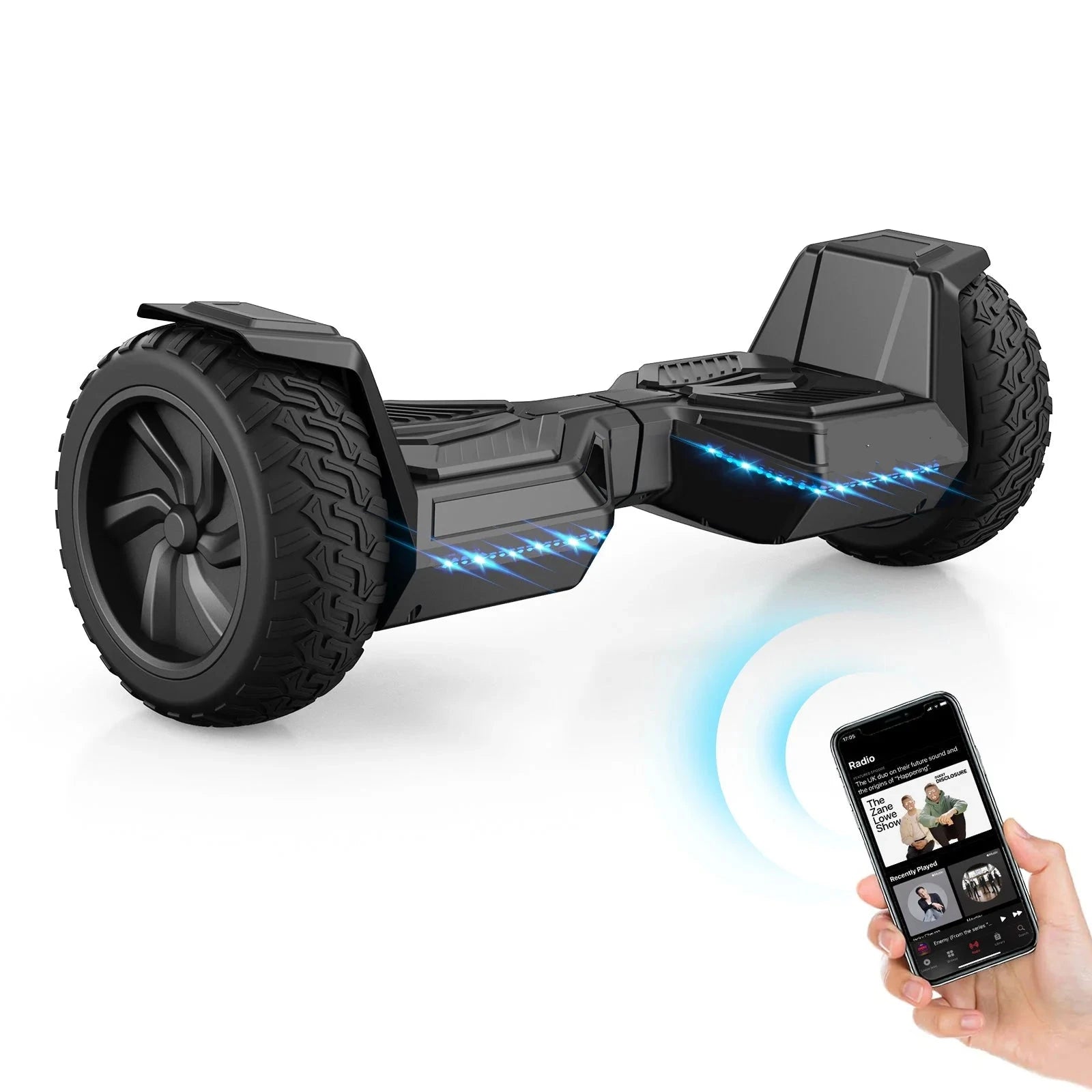 V8 Bluetooth LED Hoverboard Terrain 8.5"