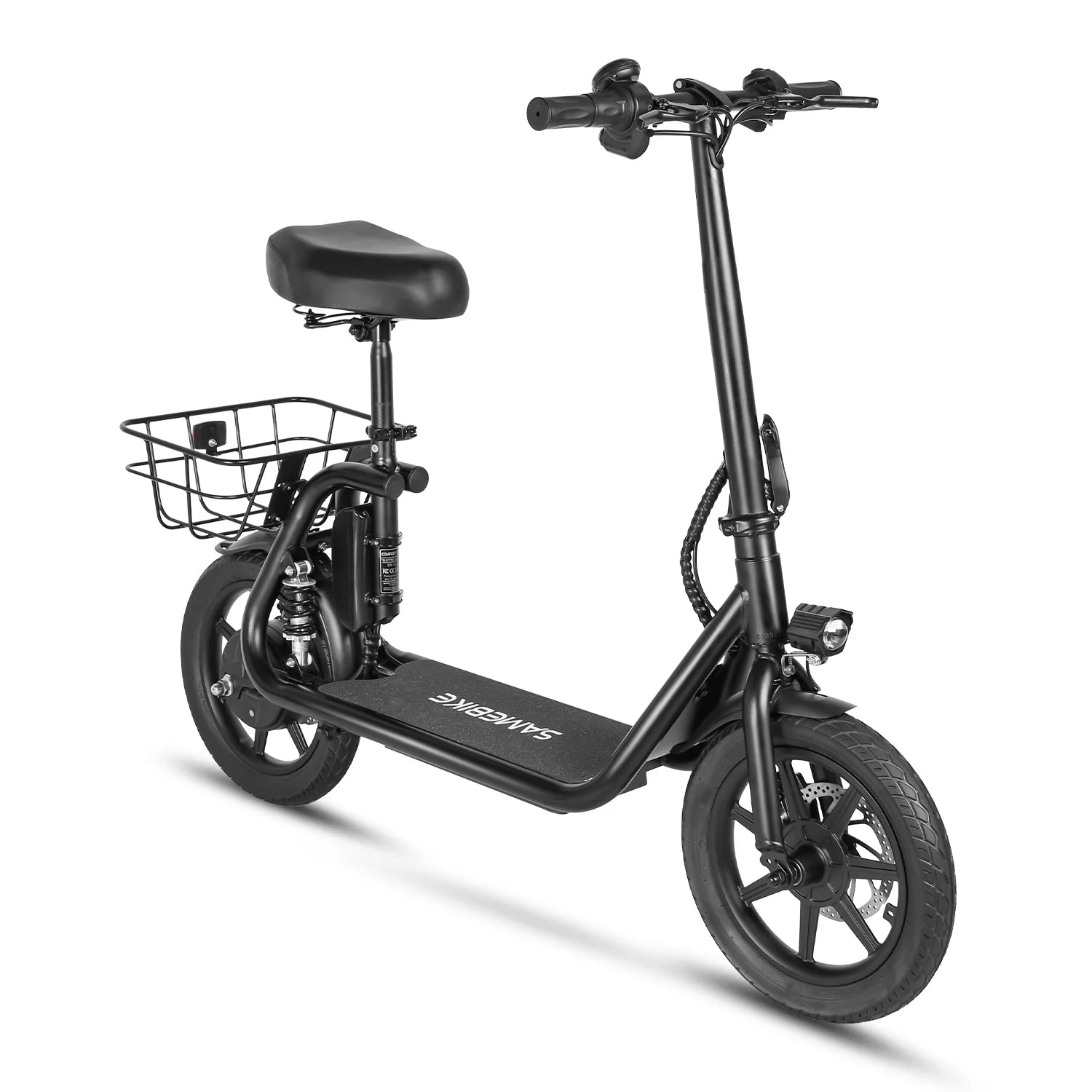 Samebike SM-C02 Electric Scooter with Seat