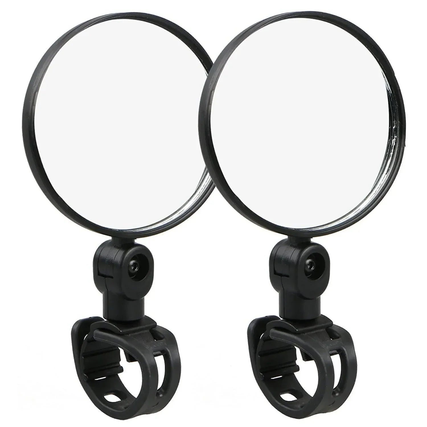 1/2PC Bike Mirror 360 Degree Adjustable Rotatable Handlebar Mirror Wide Bycicle Accessories Cycling Rear View Mirror Accesorios - Pogo Cycles