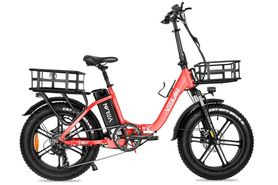 Vitilan U7 2.0 Foldable Electric Bike - Pogo Cycles