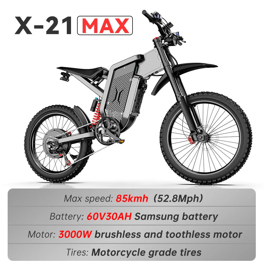 EKX X21 Max Mountain Electric Bike