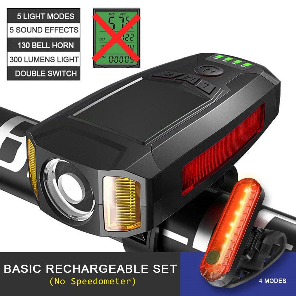 5 In 1 Bike Light Set - Pogo Cycles