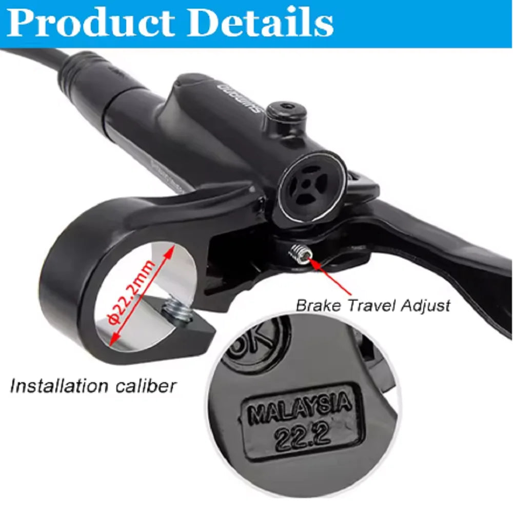 Original Shimano MT200 MT201 M315 MTB Mountain Bike Hydraulic Disc Brake MT200 Brakes 2 Piston 3 Finger Steel Lever BL-MT200