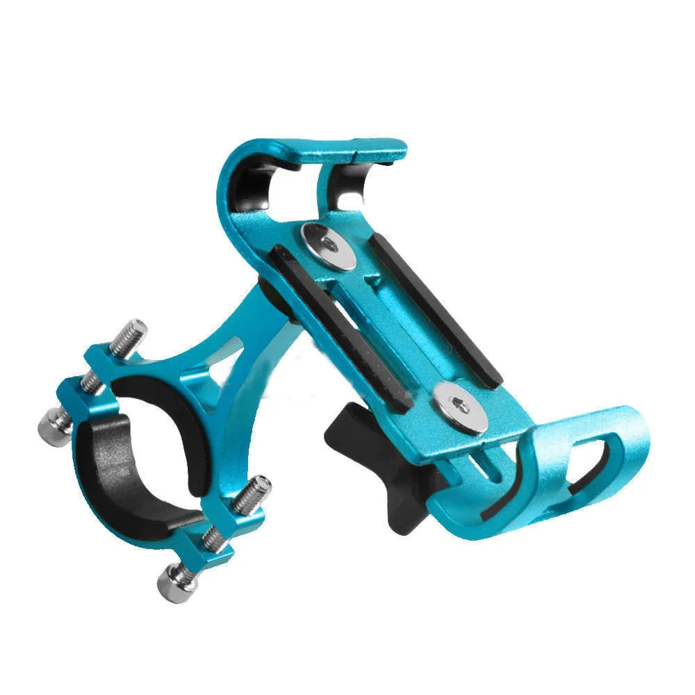 Aluminum Alloy Bike Phone Holder  Anti-slip Bracket Metal Motorcycle GPS Clip Universal Cycle Bicycle Phone Stand