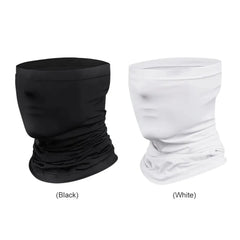 Summer Cycling Face Cover Mask Ice Silk Anti UV Scarf Headband Bandana Anti UV Scarf Headband Scarf Fishing Hiking Accessories