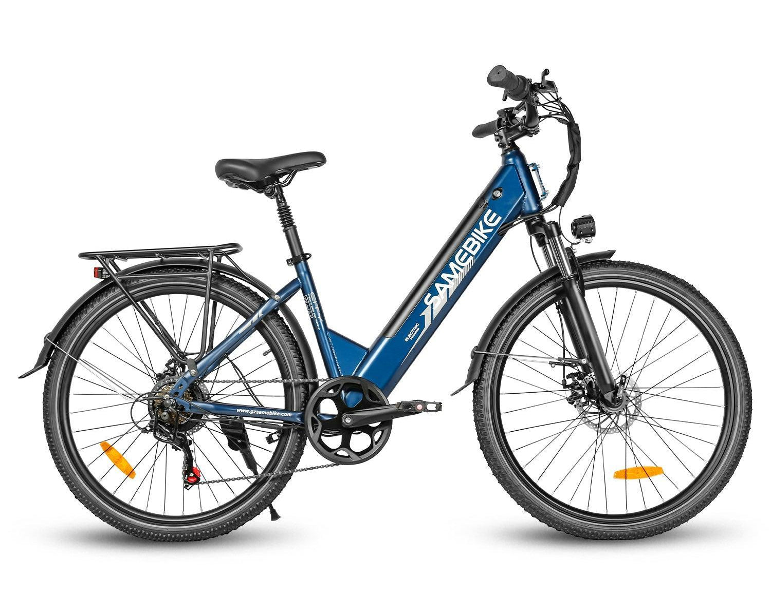 Samebike RS-A01 Pro-T Electric Bike in blue - Pogo Cycles, Ireland