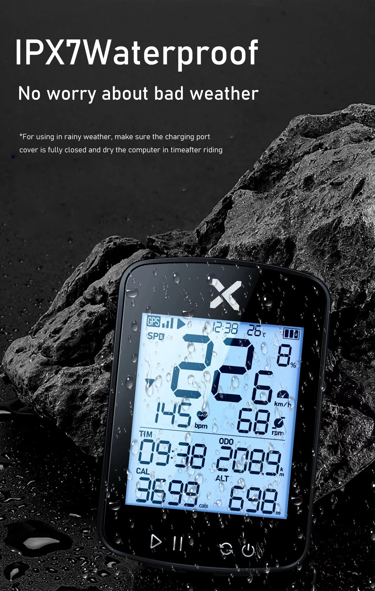 Choice Version xoss G+ G2 G plus 2 Bike Computer GPS Generation Cycling Wireless Speedometer