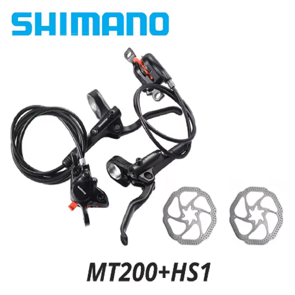 Original Shimano MT200 MT201 M315 MTB Mountain Bike Hydraulic Disc Brake MT200 Brakes 2 Piston 3 Finger Steel Lever BL-MT200