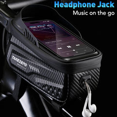 NEWBOLER Bicycle Bag Waterproof Touch Screen Cycling Bag Top Front Tube Frame MTB Road Bike Bag 6.9 Phone Case Bike Accessories