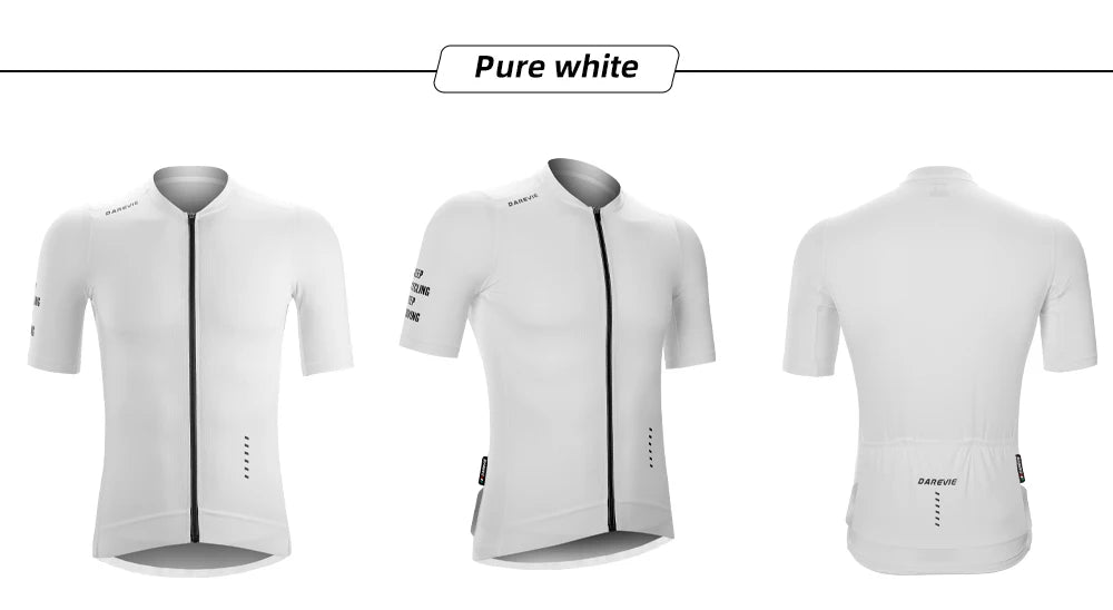 DAREVIE Cycling Jersey 2024 Cool Cycling Jersey Men Women Breathable Man Cycling Maillot Quick Dry Cycling Jersey Slim Fit Pro - Pogo Cycles