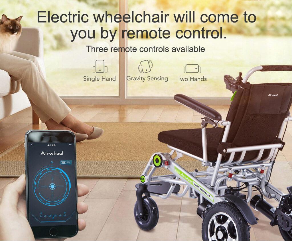 Airwheel H3T Full-Automatic Folding Electric Wheelchair - Pogo Cycles