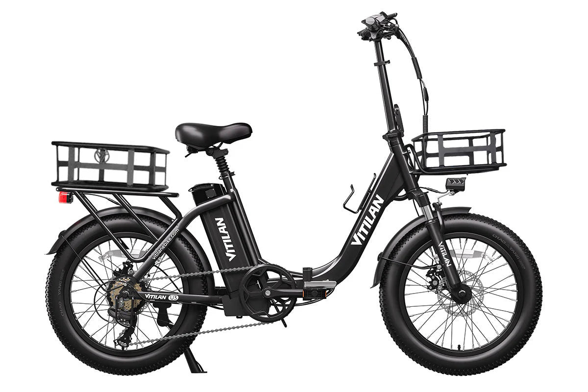 Vitilan U3 Foldable Electric Bike - UK - Pogo Cycles