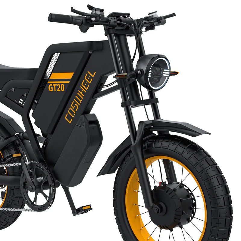 Coswheel GT20 PRO Electric Bike (Dual Motor and Dual Battery) - Pogo Cycles