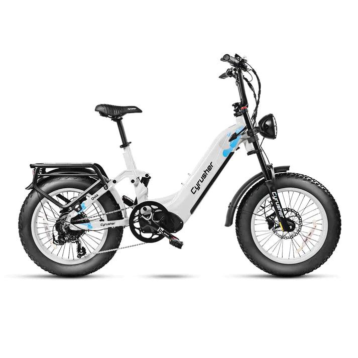 Cyrusher Ovia Step-through E-Bike - Pogo Cycles available in cycle to work