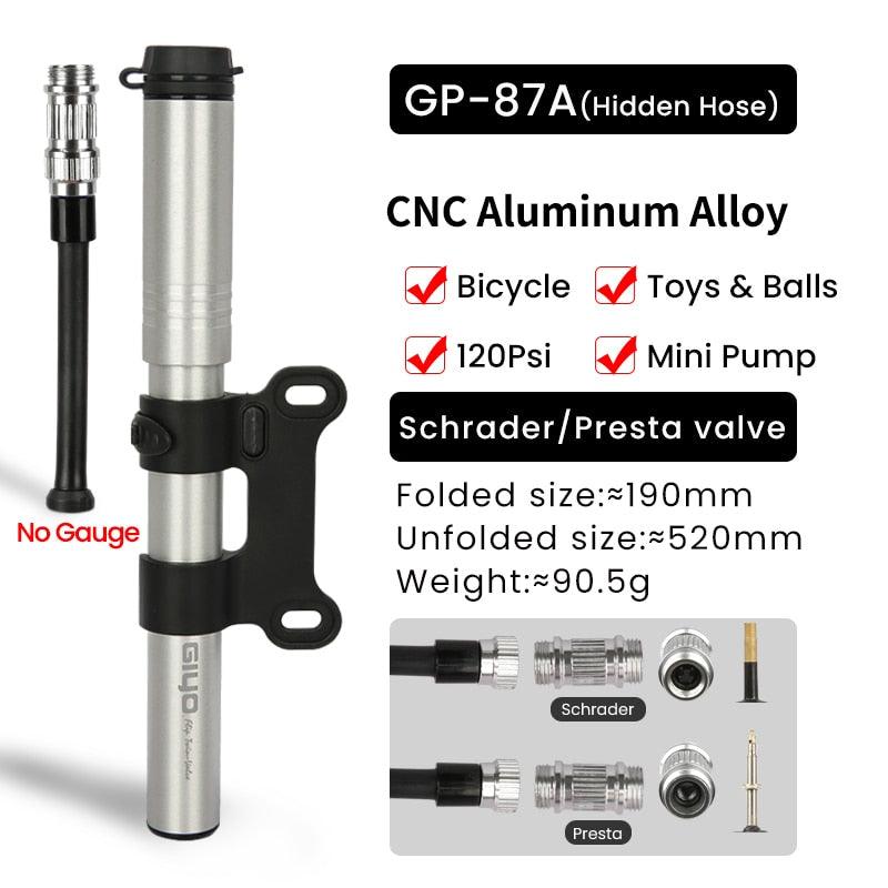 Giyo Portable Bicycle Pump - Pogo Cycles