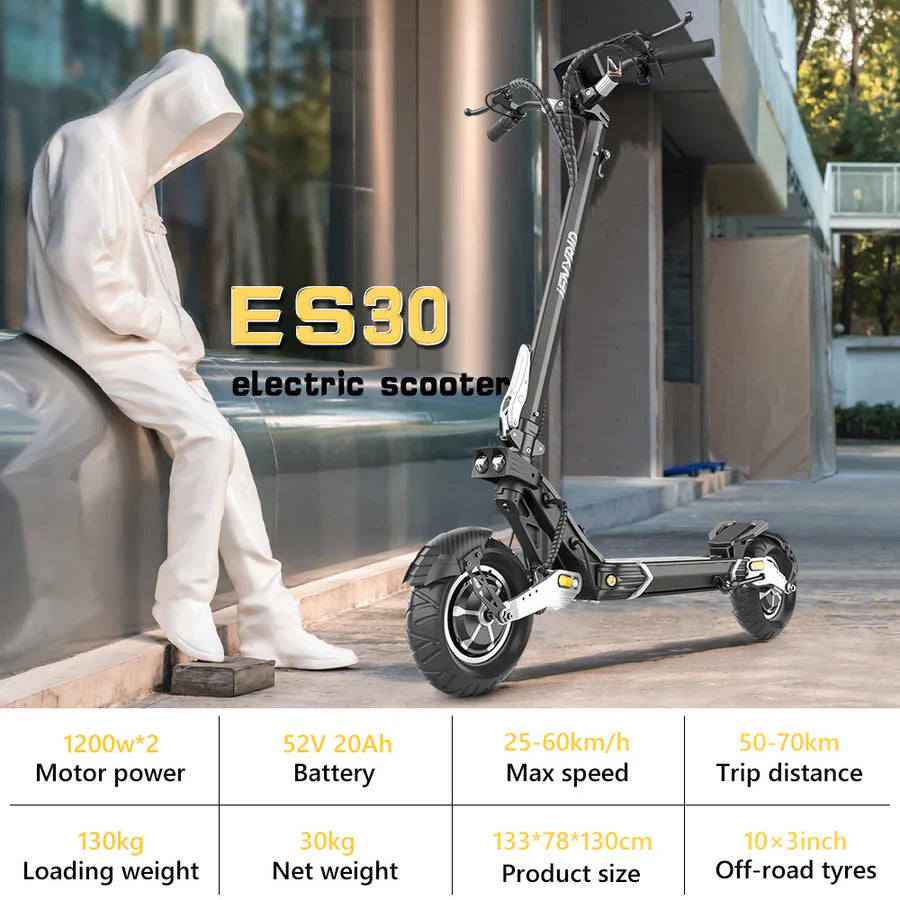 iENYRID ES30 Fast Electric Scooter - Pogo Cycles