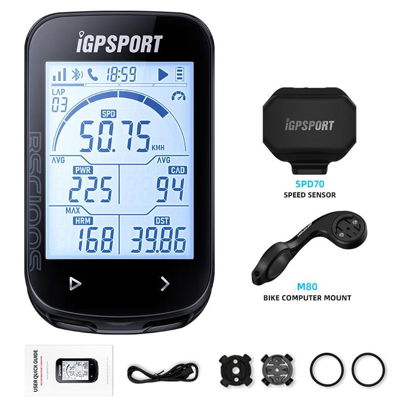 iGPSPORT BSC100S GPS Odometer Cycling Bike Computer Sensors Cycl Speedomet Riding Cycling Speedometer 2.6‘’ large screen - Pogo Cycles