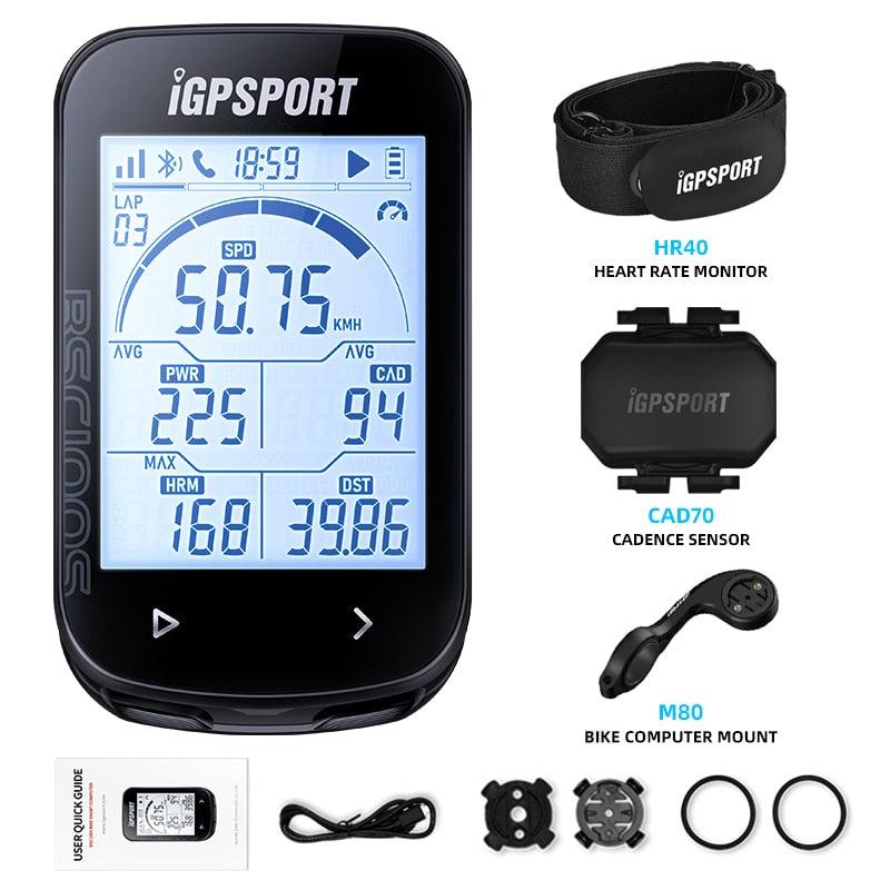 iGPSPORT BSC100S GPS Odometer Cycling Bike Computer Sensors Cycl Speedomet Riding Cycling Speedometer 2.6‘’ large screen - Pogo Cycles