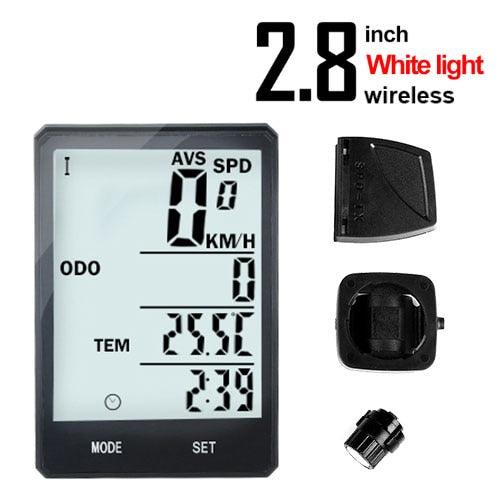 INBIKE Rainproof MTB Bike Computer Bicycle Speedometer Wireless Wired Odometer Cycling Watch LED Screen Measurable Watch IC321 - Pogo Cycles