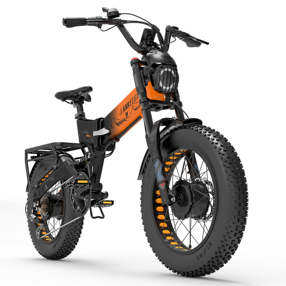 LANKELEISI X3000 MAX 2000W Dual Motor Electric Bike