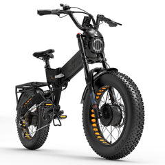 LANKELEISI X3000 MAX 2000W Dual Motor Electric Bike - Pogo Cycles