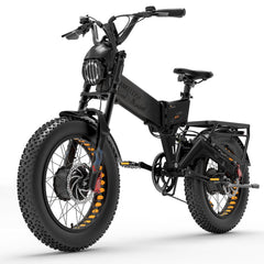 LANKELEISI X3000 MAX 2000W Dual Motor Electric Bike - Pogo Cycles