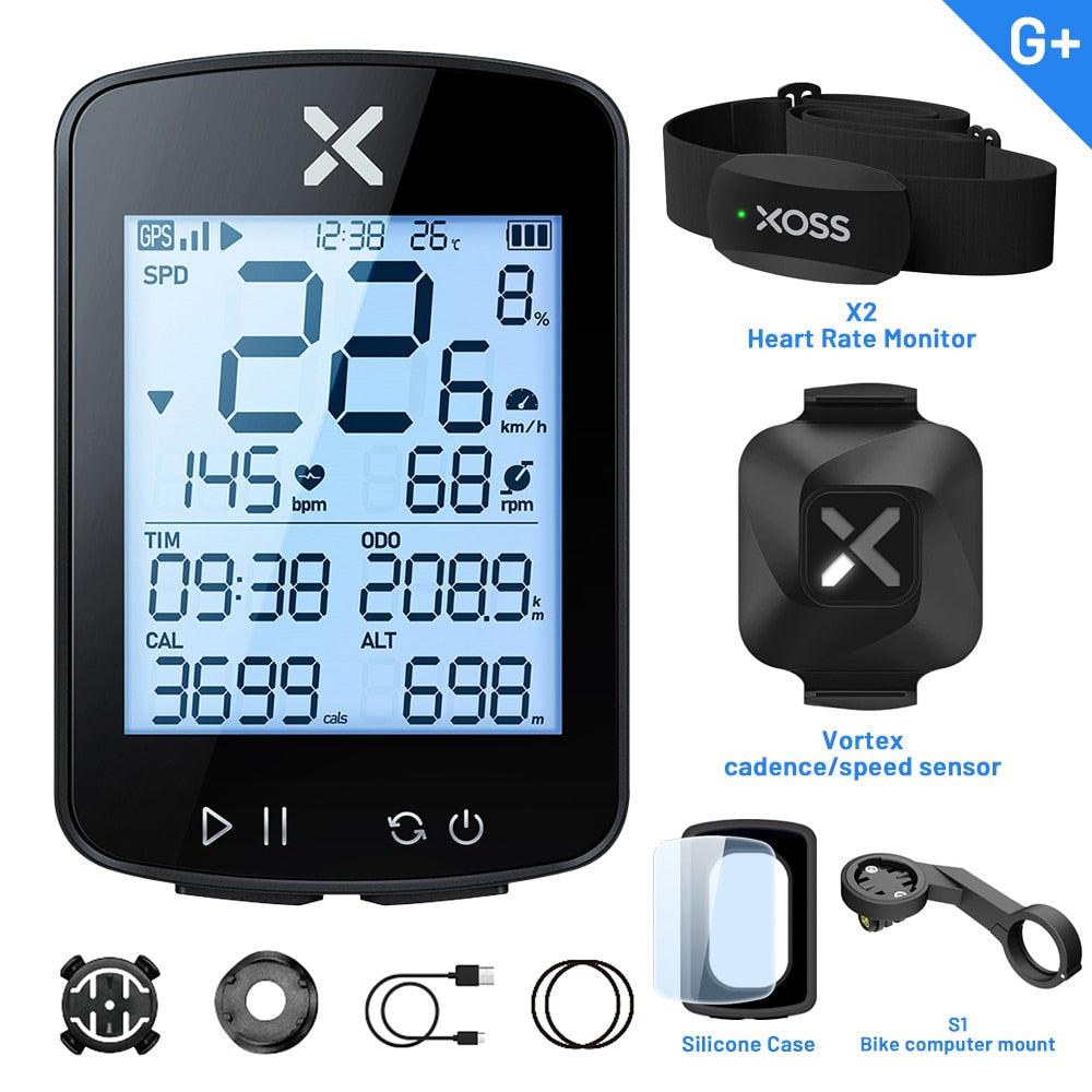 New Version xoss G+ G2 G plus Bike Computer GPS Generation 2 Cycling Wireless Speedometer Tracker Odometer Road MTB Bike ANT+ - Pogo Cycles