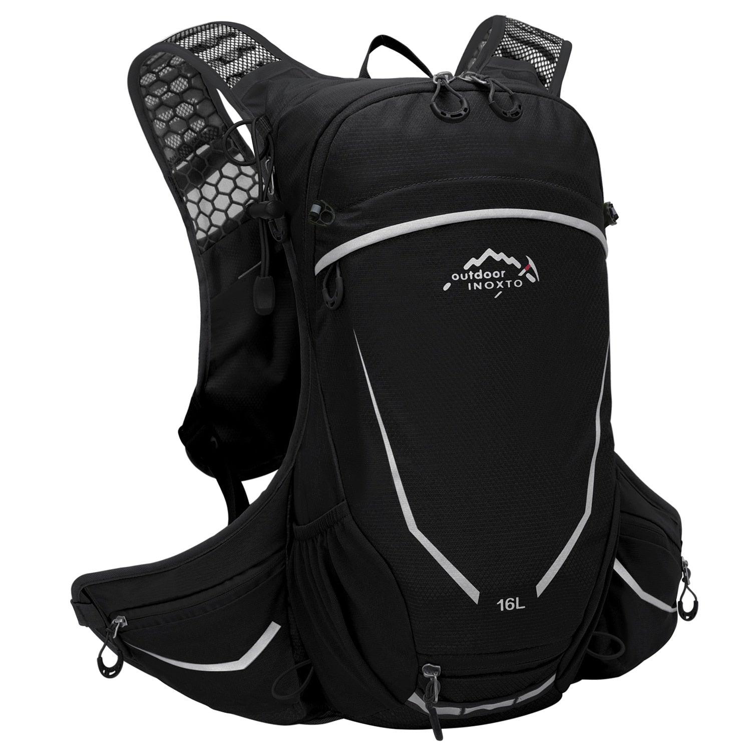 Outdoor sports backpack 16L, running, hydrating, hiking, cycling, with 2L water bag - Pogo Cycles