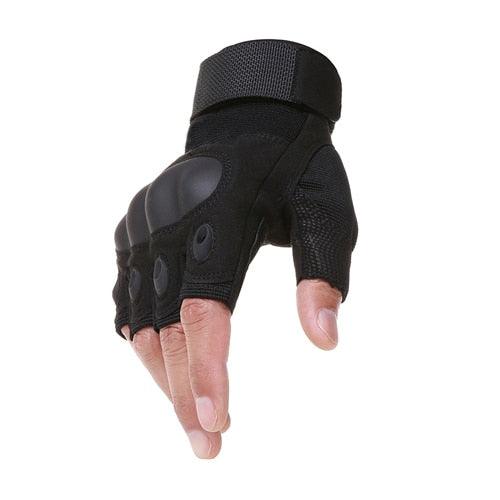 Super Fiber Leather Army Military Gloves - Pogo Cycles