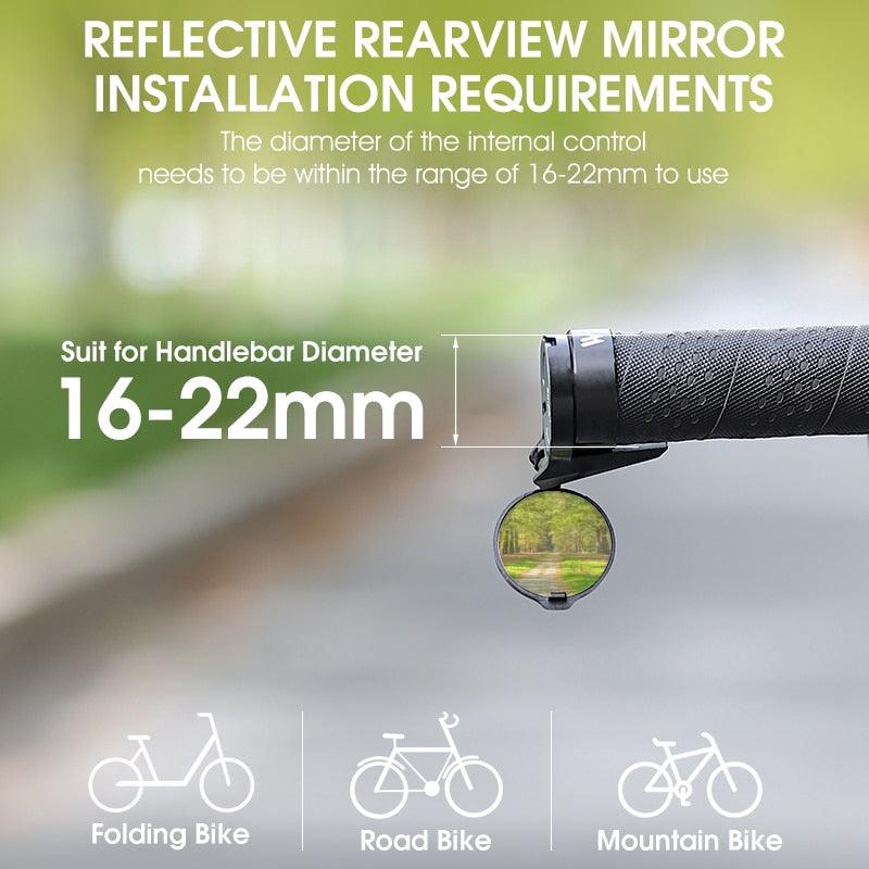 Universal Bicycle Rearview Mirror - Pogo Cycles