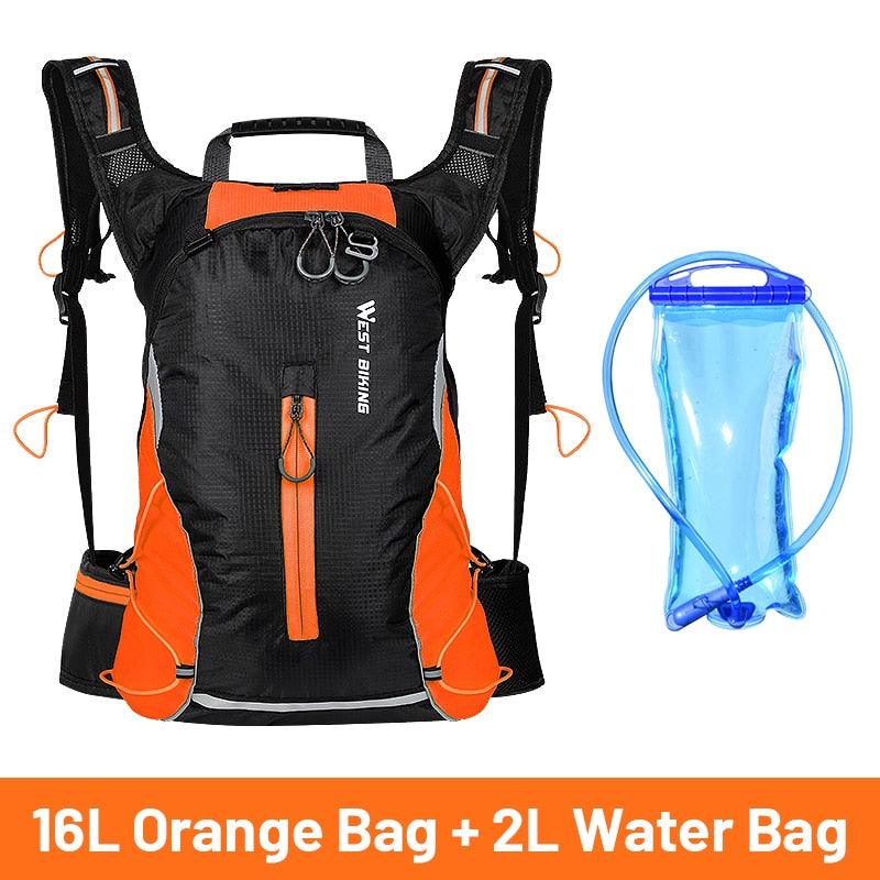 WEST BIKING 10L Breathable Cycling Backpack Waterproof Folding Bicycle Bag - Pogo Cycles