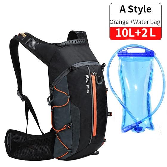 WEST BIKING Bicycle Bag Water Bag 10L Portable Waterproof Sports Bag MTB Road Bike Cycling Hiking Climbing Hydration Backpack - Pogo Cycles