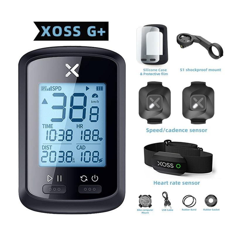 XOSS G plus G bike GPS Bicycle Computer Wireless Speedometer Waterproof cycling gps cycle computer Bicycle speedometer - Pogo Cycles