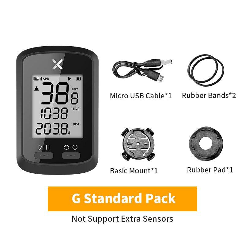 XOSS G Plus GPS Bike Computer Wireless Cycling Speedometer Road Bike MTB Waterproof Bluetooth ANT+Cadence Speed Bicycle Computer - Pogo Cycles