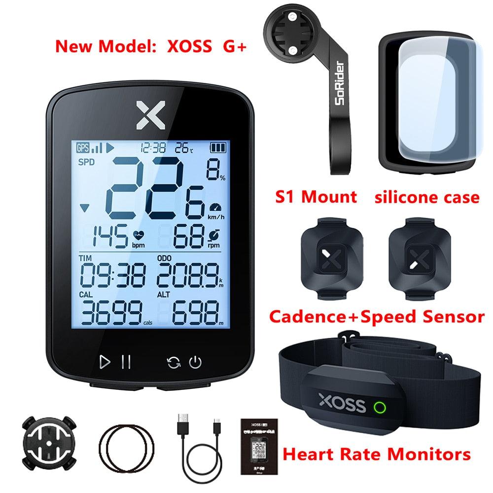 XOSS G2 G+2 Bike Computer Wireless GPS Cycling Speedometer Roadbike MTB Waterproof ANT+ Cadence Speed Smart Bicycle Computer - Pogo Cycles